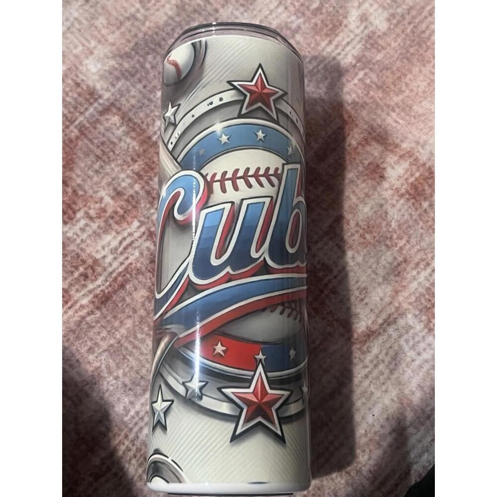 Cubs 20 Oz Stainless Steel Tumbler